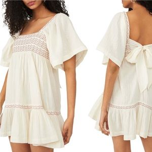 Free People Easy to Love Mini Dress Size Medium